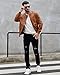 WULFUL Men's Ripped Jeans Slim Fit Skinny Stretch Comfy Denim Jeans Pants