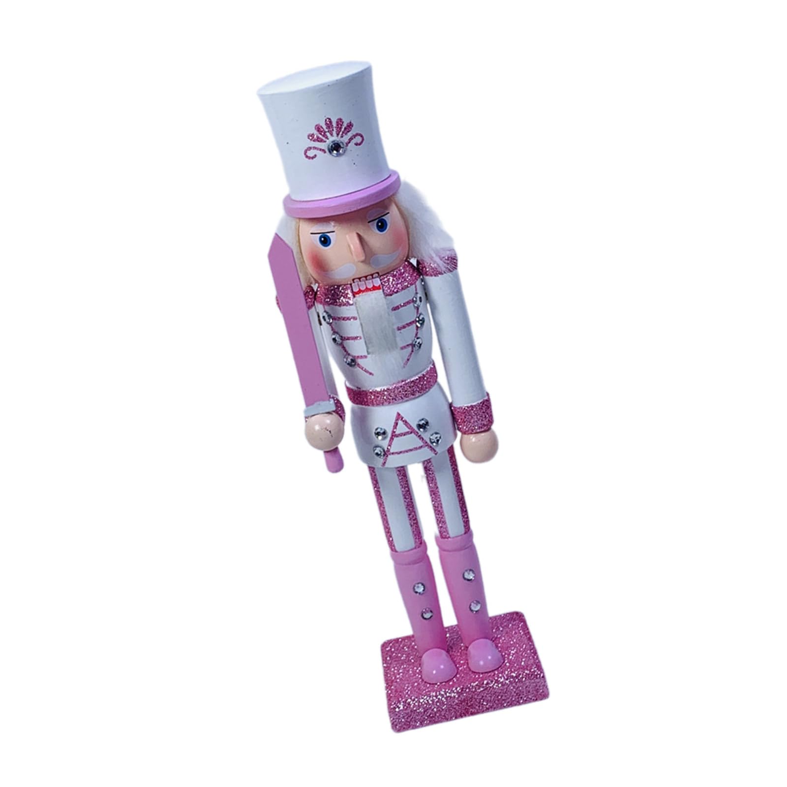 Kalttoy Women's D 30Cm Tall Nutcrackers Soldier Elegant 30Cm Nutcrackers Soldier Statue Home Accent For Festival Collectible Statue