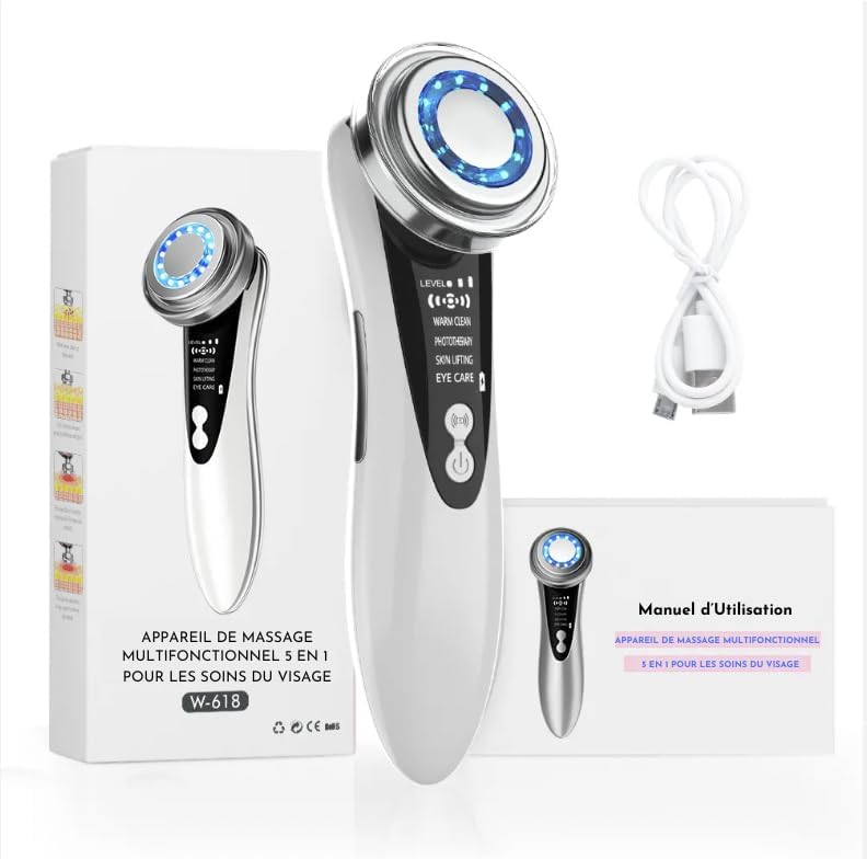 Anti-rimpel, anti-veroudering, anti-acne massageapparaat