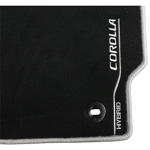 Set di Tappetini Auto Anteriori in Velluto per Toyota Corolla XII E21