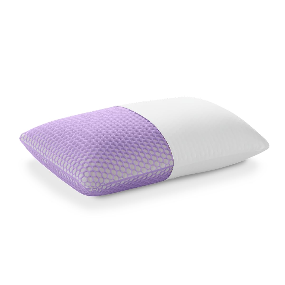 Purple Harmony Pillow Grid Hex (Tall)