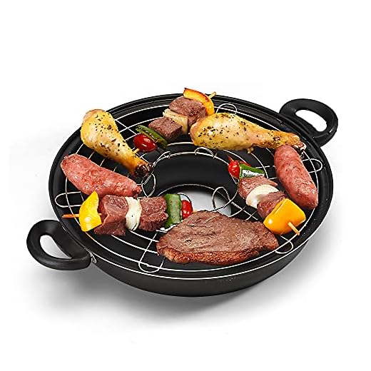 Churrasqueira Alumínio Antiaderente 24,5 cm Nacional