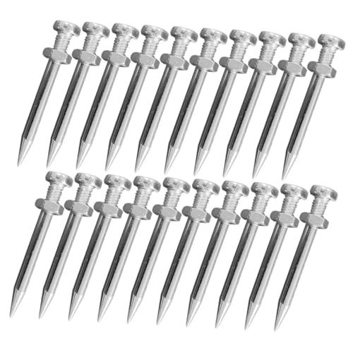 COSMEVIVI Lawn Soil Aerator Stake 20pcs Aerator Pegs Accessories Turf Spike Accessories