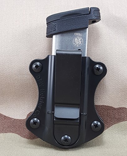 Single Stack Tuckable IWB Mag Pouch. Fits 9mm, 40 Cal, 45 ACP. (S&W M&P Shield)