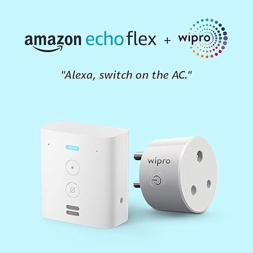 Echo Flex bundle with Wipro 16A smart plug Amazon.in Amazon Devices