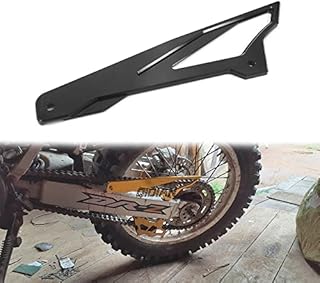 QIDIAN Motorcyle CNC Rear Wheel Chain Guard Cover Protector for DRZ125 125L DRZ400 DRZ400E DRZ400S DRZ400SM 2000-2020 2021 Decoration Accessories