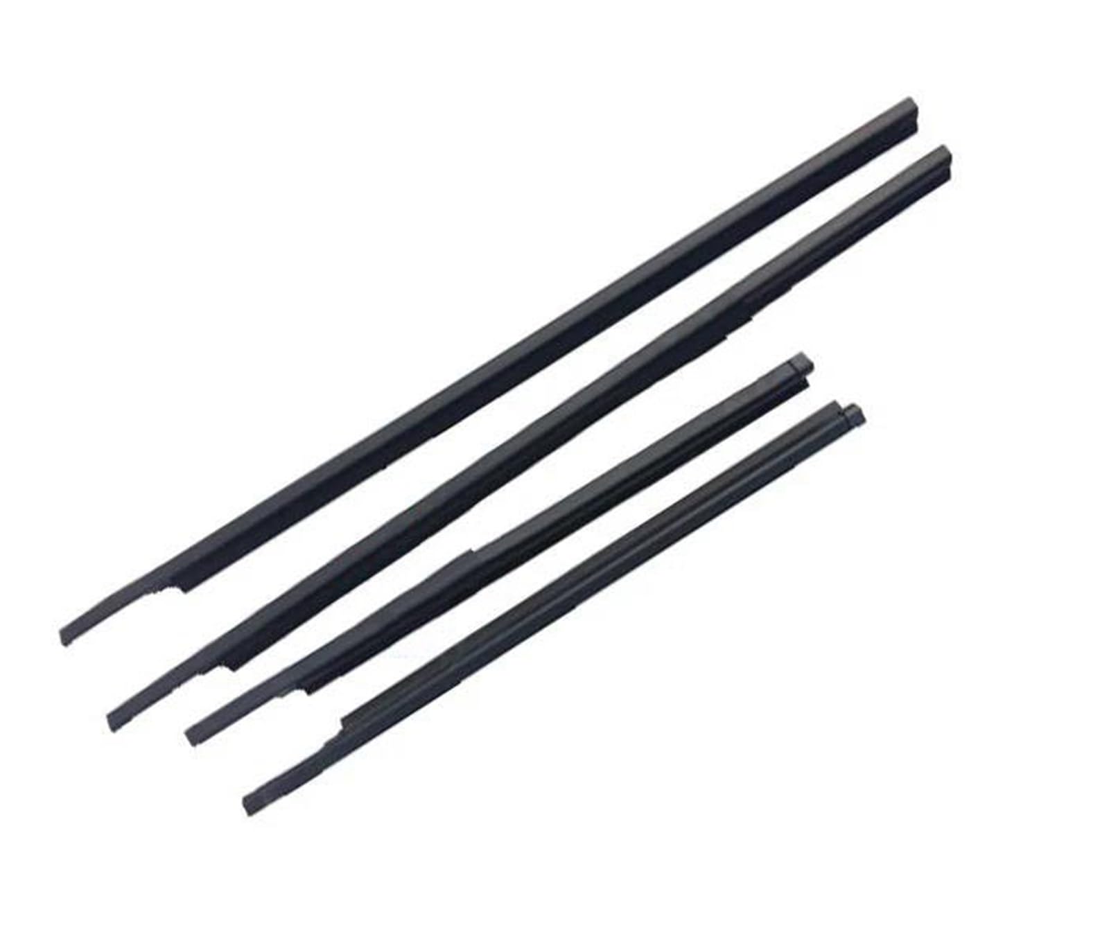 Qibbei One Color 4 Pieces Car Outside Window Glass Rubber Weatherstrip For Suzuki For Swift Hatchback 2006 2007-2011 83811-77J00