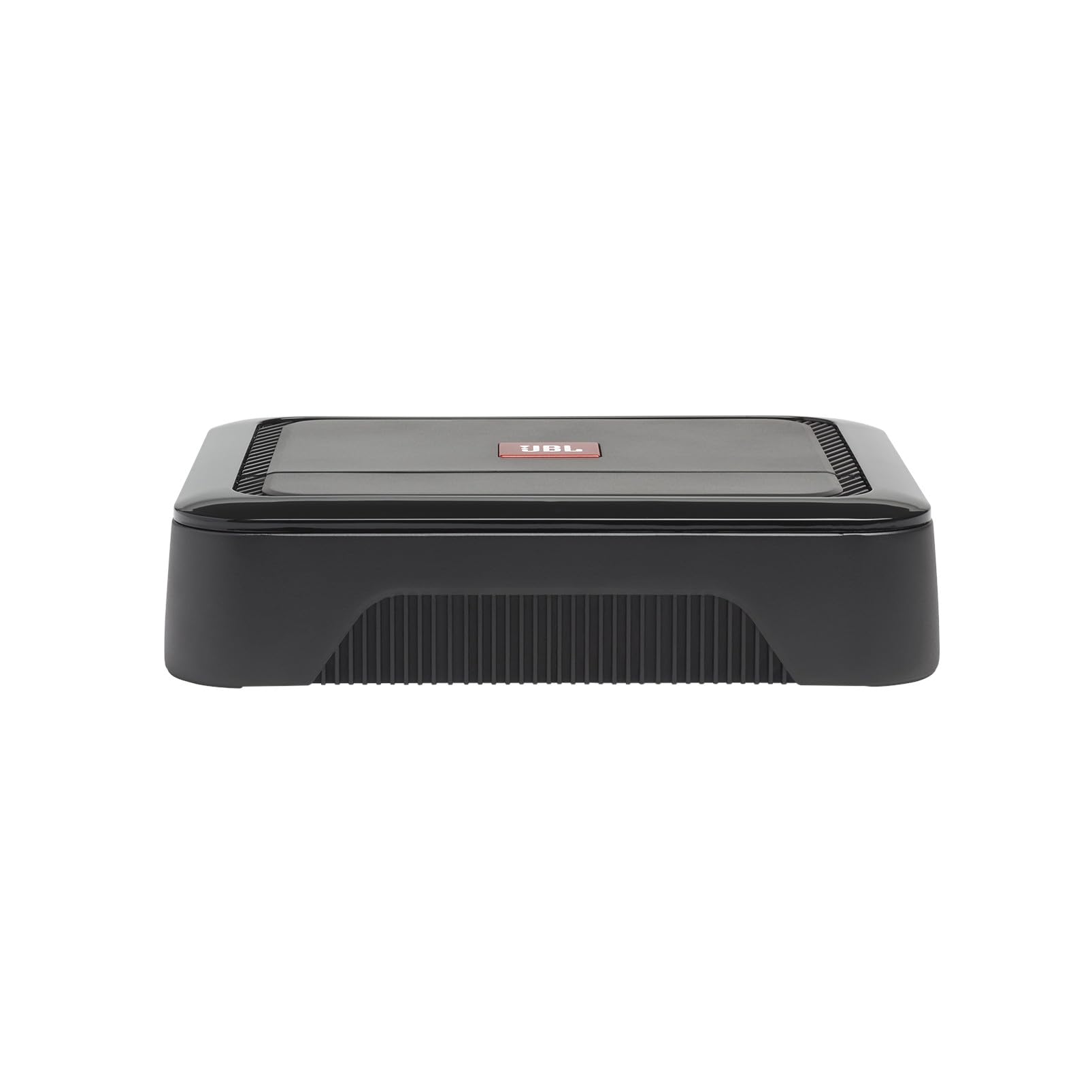 JBL Stage A6004 Amplificador de Coche 4 Canales Class-AB 60 W RMS ×4 @ 4 Ω, 280 W Pico, 2 Ω Estable, 20 Hz–20 kHz, filtros Pasa-Alto/bajo Variables, Refuerzo de Graves, diseño Compacto