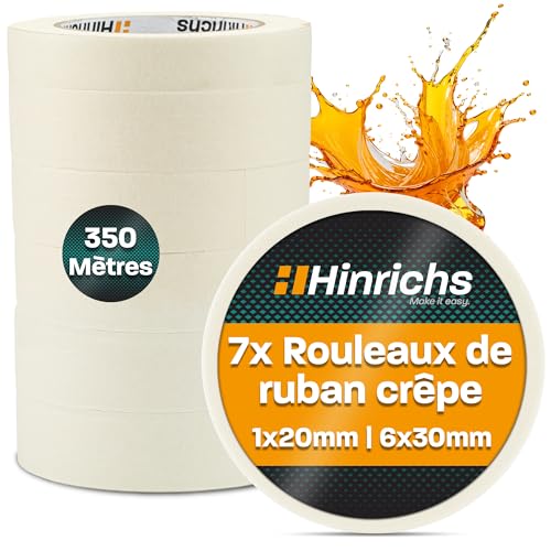 Ruban de masquage Hinrichs pour peinture et rénovation de voiture