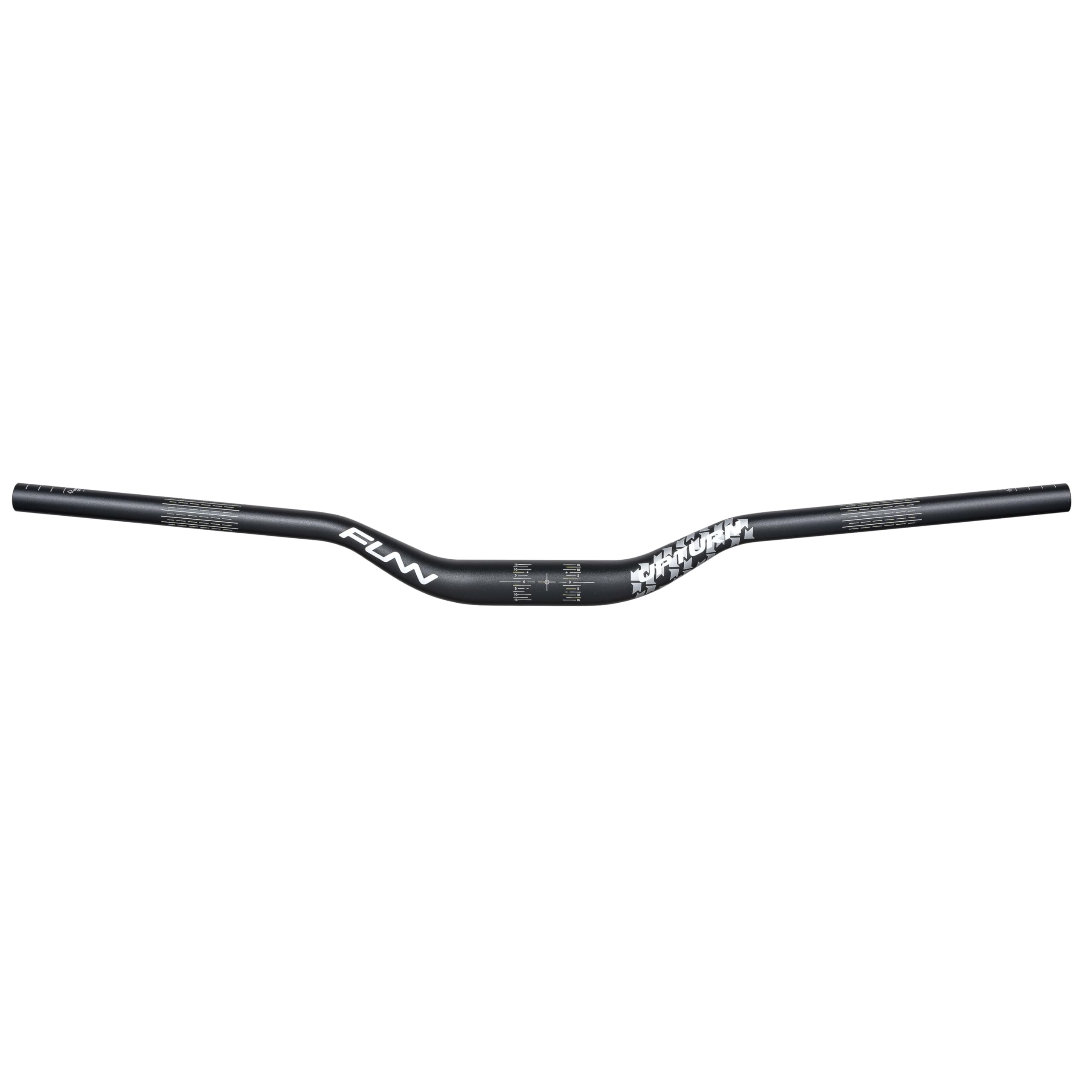 Funn Upturn High-Rise Mountain Bike Handlebar with Bar Clamp 35mm and Width 800mm, Durable and Lightweight Alloy Riser Handlebar for MTB and BMX Bike, Rise 40mm MTB Handlebar (Black)