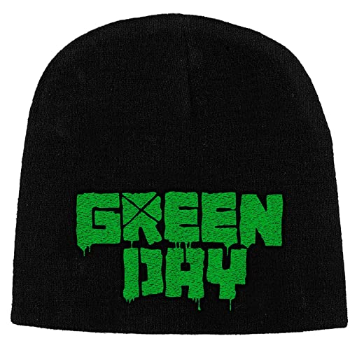 Bonnet brodé Green Day noir RAZAMATAZ pour faire revivre l'esprit de l'album Dookie