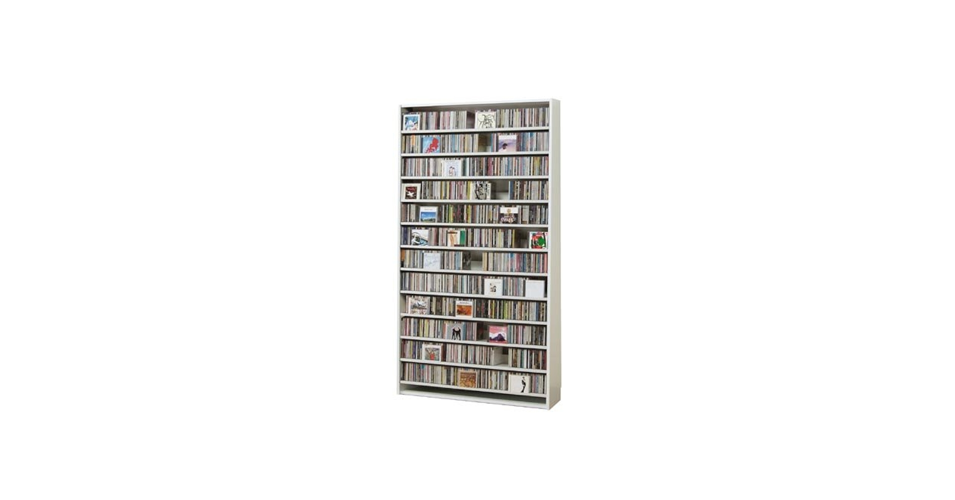 価格変更　CDラック Amazon｜【大容量】 CD・DVD 収納 回転式マルチタワーラック 4色