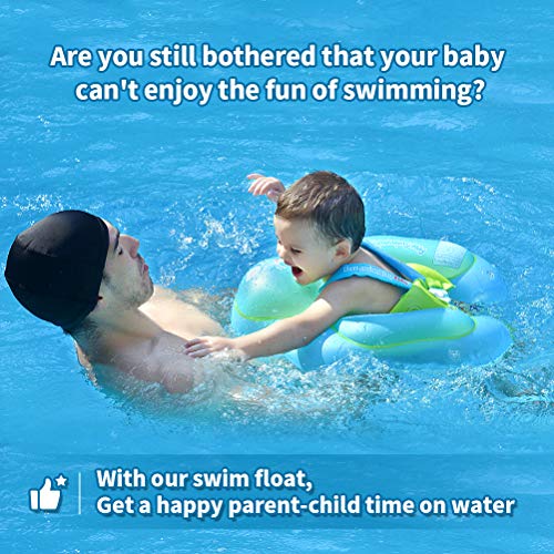 Free Swimming Baby Pool Float Activity Center with Removable Canopy for Kids Aged 6-36 Months Fun on The Water(with Canopy, L) - Thumbnail 3