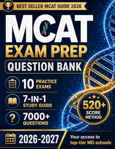 The XXL MCAT Question Bank: The Only MCAT Book You’ll Ever Need | Real Full-Length Exams &...