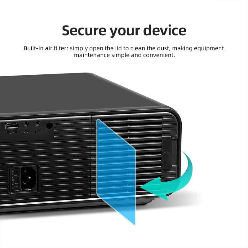 Image of Flash Smart Android Projector | 32000 lm Brightest | Native Full HD 1080p with 4K Support | 2GB+32GB | HDR10+ | HDMI eARC | WiFi Bluetooth | Home Cinema Projector
