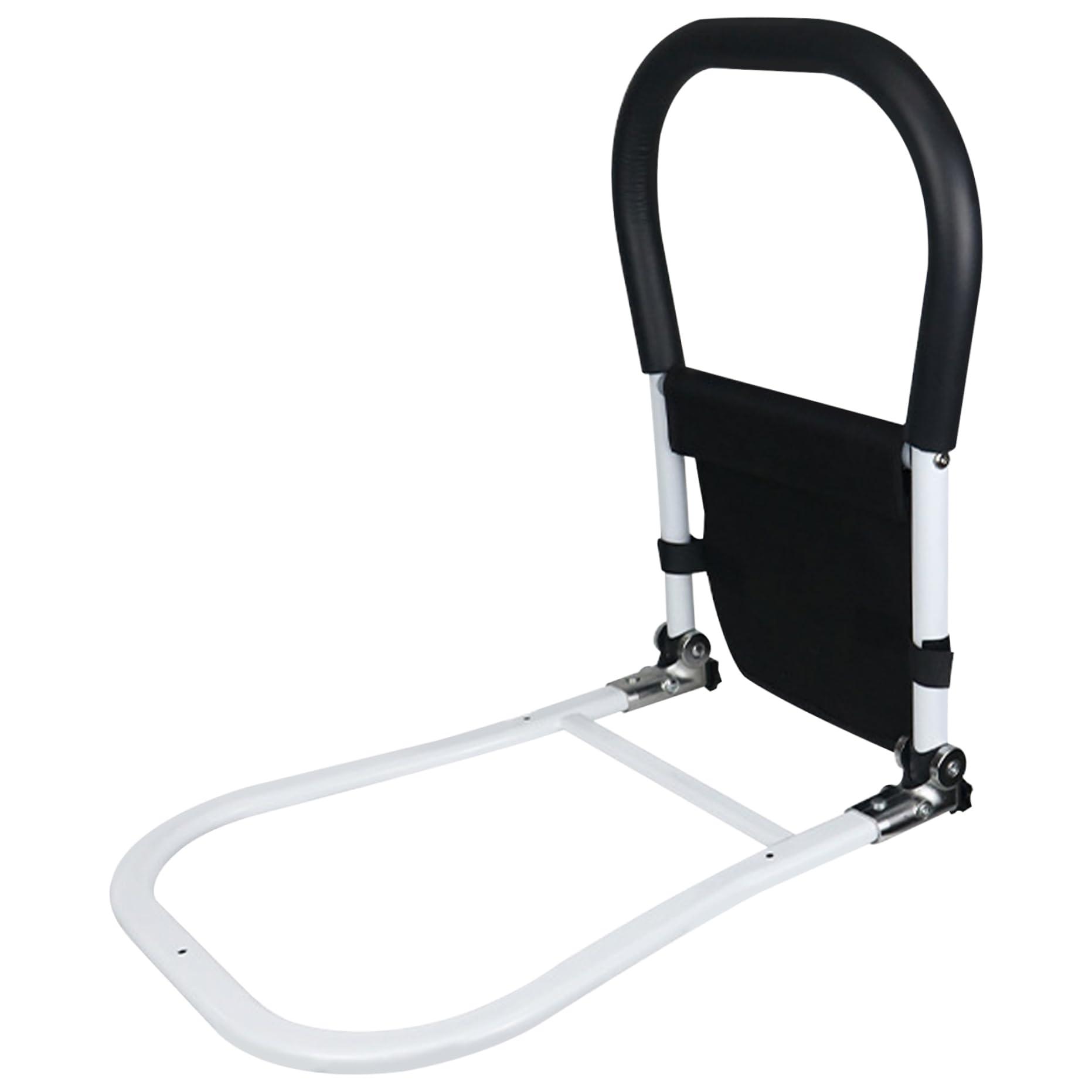 Rieles de cama para adultos mayores Rieles de cama de altura de seguridad Rieles auxiliares de cama ajustables para personas mayores, Rieles laterales de cama plegables con bolsillo de almacenamient