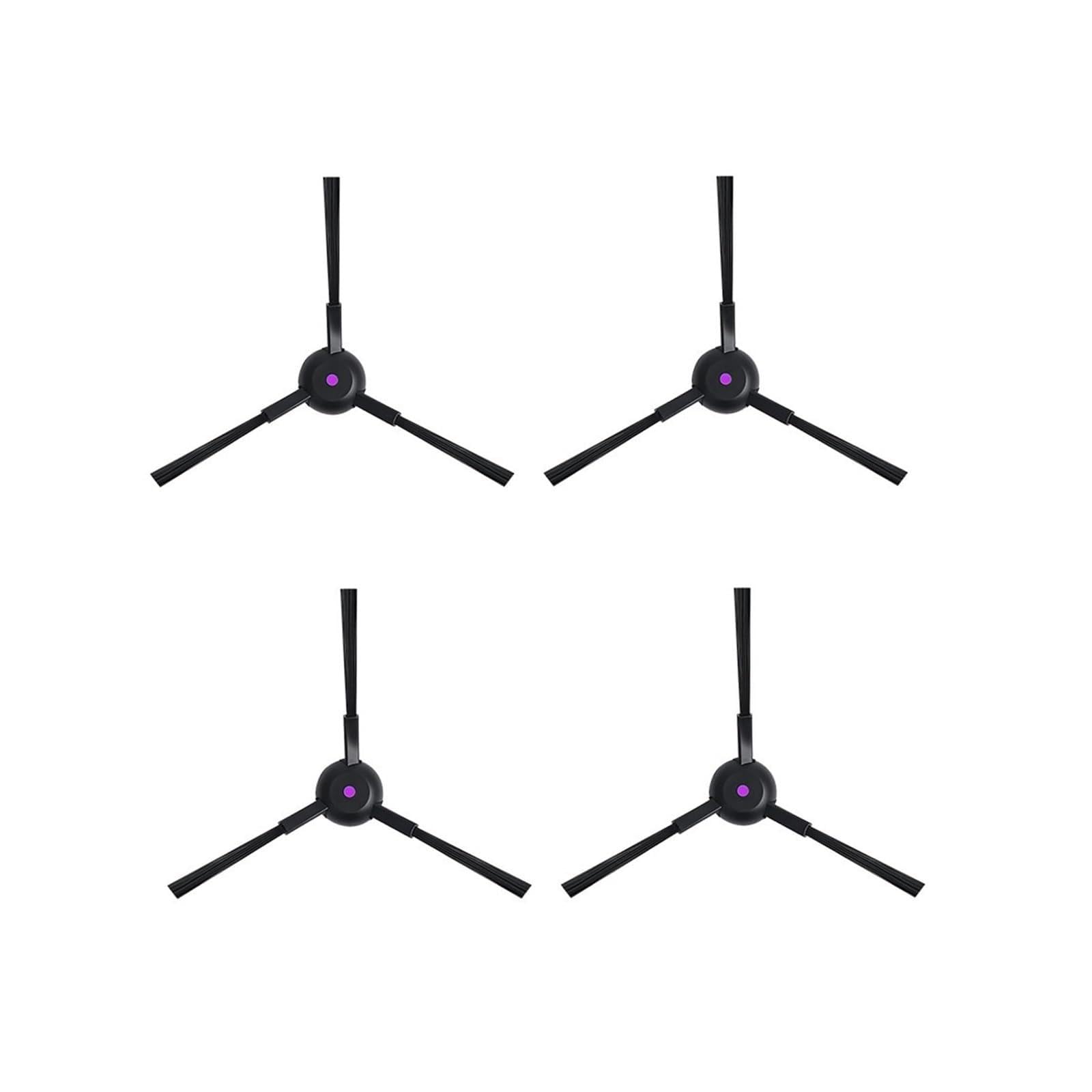 HXPFVCBHS Replacement Parts，Compatible For JONR，P20 PRO T5 Pro，Compatible For Midea，V12 Pro Side Brush High Toughness Washable Cleaner Sweeping Robot Parts(5pcs)