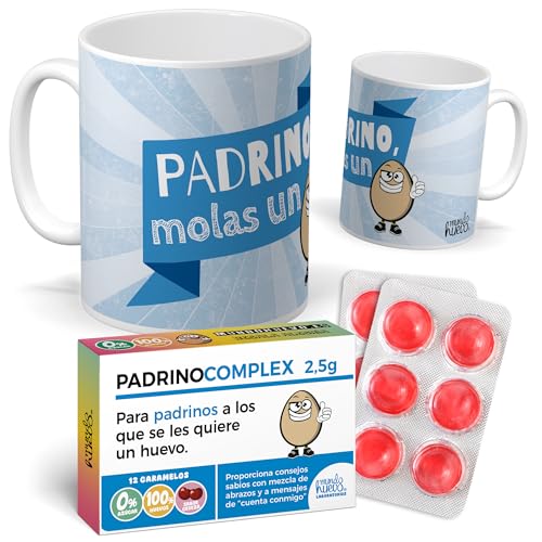 Caneca de cerâmica padrinho | padrinho bolas um ovo | ideias canecas frases engraçadas aniversário | presentes para família | presente original frase pessoa especial | caneca para café e chá |