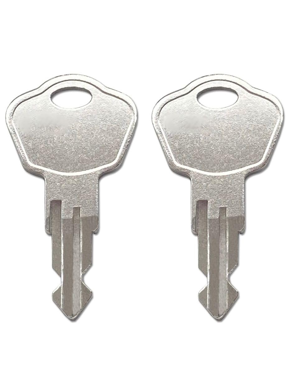 Two Keys 3V2 Sentry Safe Keys Cut to Code for Key Codes, Brass