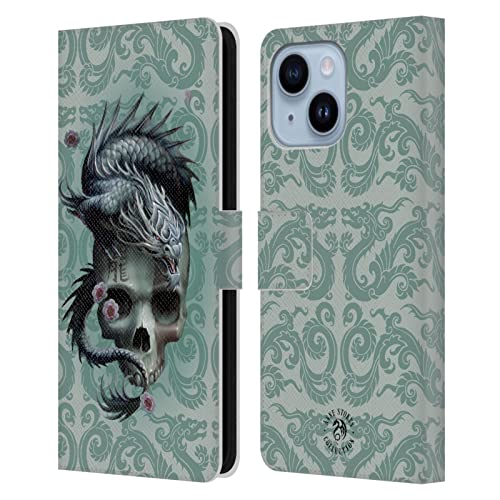 Étui portefeuille iPhone 14 Plus antichoc et anti-rayures cuir