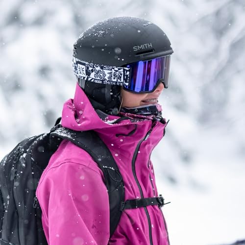 Masque de ski Smith Optics Squad ChromaPop Everyday Violet Mirror