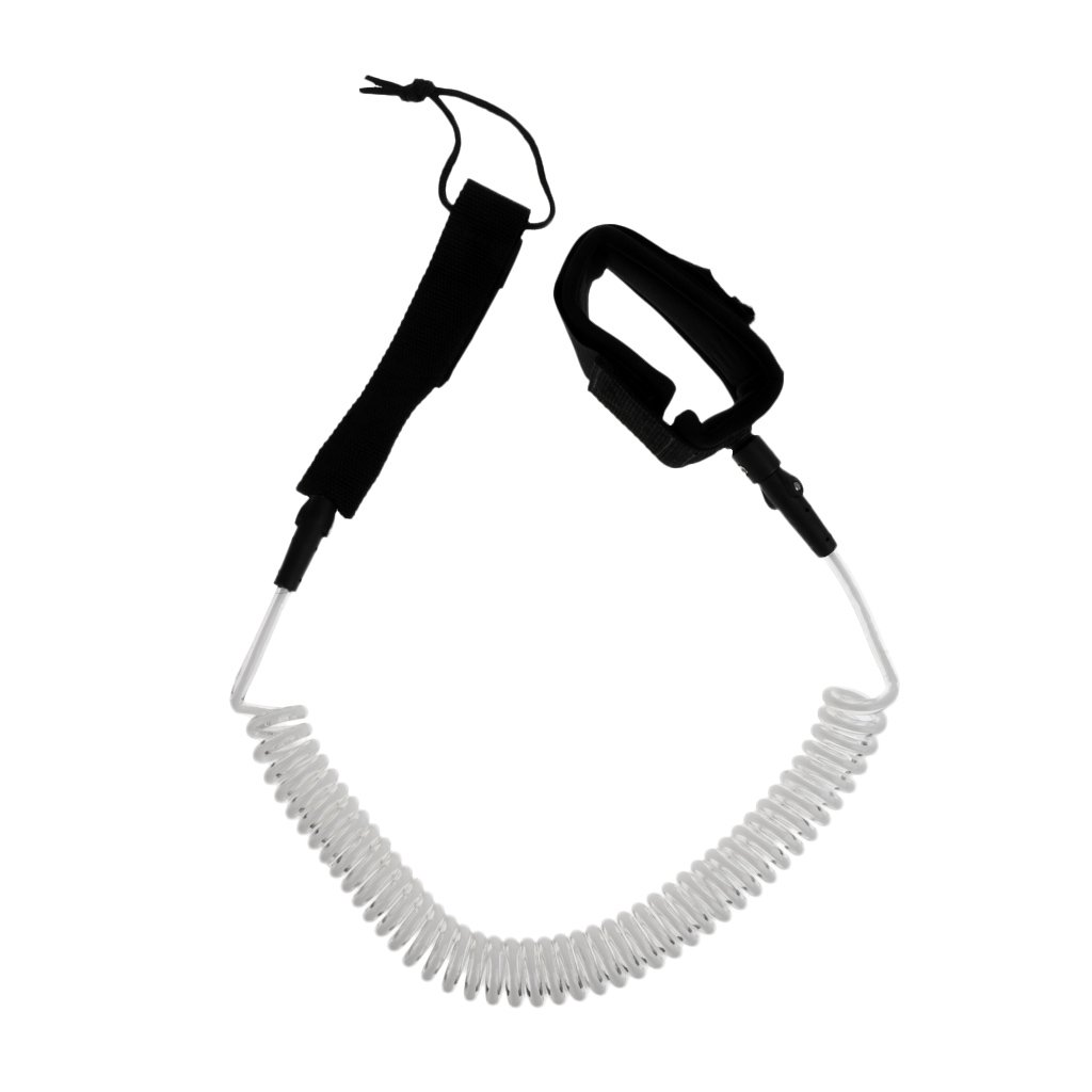 Surfbrett-Leine, SUP-Board, Spiralschnur, Beinseil, Doppelwirbel, 1,8 m, 3 Stück