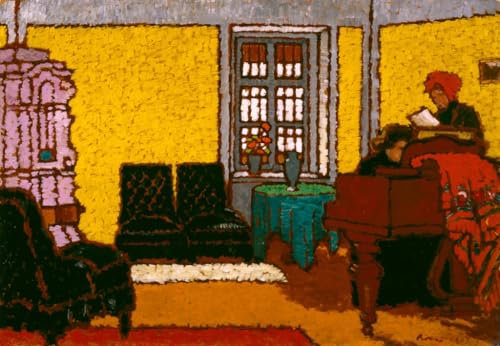 Image sur toile nordique par József Rippl Rónai, décoration 60x90cm