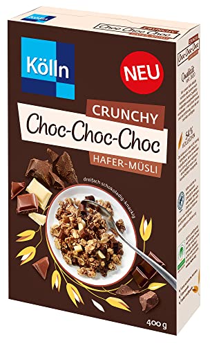 Kölln Crunchy Choc-Choc-Choc Hafer-Müsli, 400 g, 1 Stück (1er Pack)