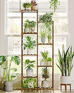 xinxintai Corner Plant Stand for Indoor Plants Outdoor Plant Shelf Flower Stands for Living Room Balcony and Garden