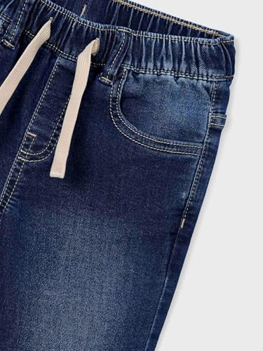 Mayoral Soft Denim Jogger Pants for Boys Dark3