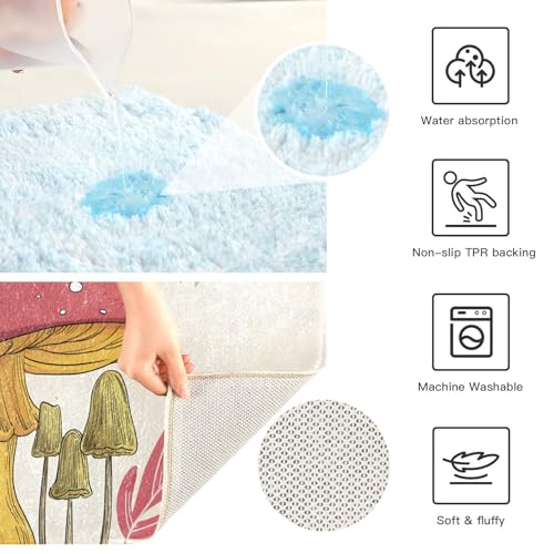 Tapis de bain lavable en machine pour éliminer l'eau au sol - 8