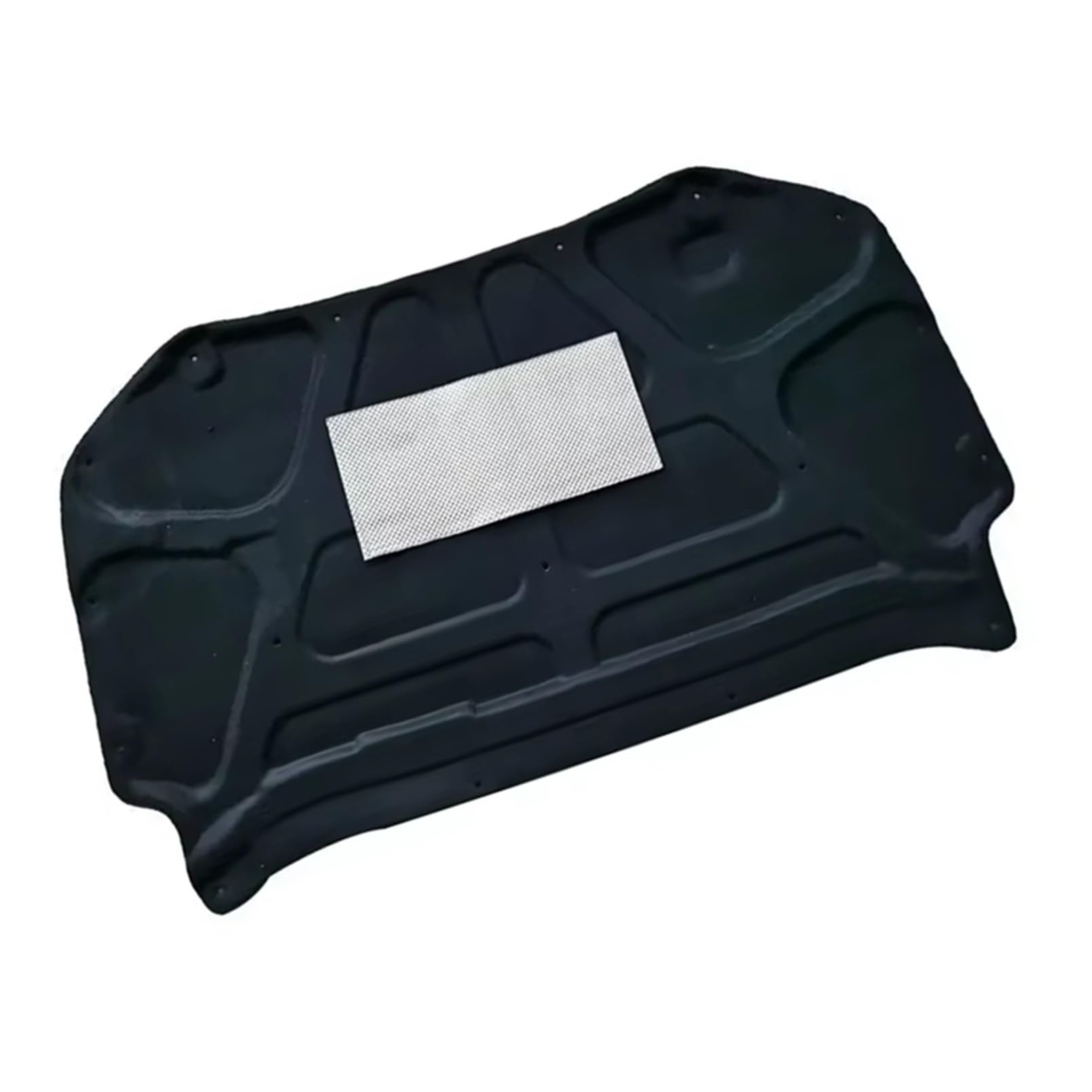 Compatible with Kia for Cerato LD for Sephia for Spectra MK1 2004 2005 2006 2007 2008 2009 Front Hood Engine Retardant Heat Sound Insulation Pad Car Hood Insulation Pad(A piece of Aluminum)