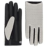 roeckl handschuhe damen lammfell sale Feinstes Haarschaf Nappaleder Roeckl Damen Granada Touch Handschuhe, Light Stone, 8