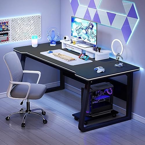 Amazon.co.jp JMDZ Computer Desk, Gaming Desk, Easy Assembly, Wooden