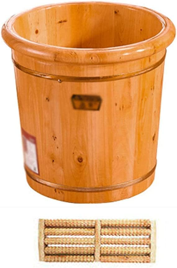 Barril de pedicura de madera Katzowen para spa de pies