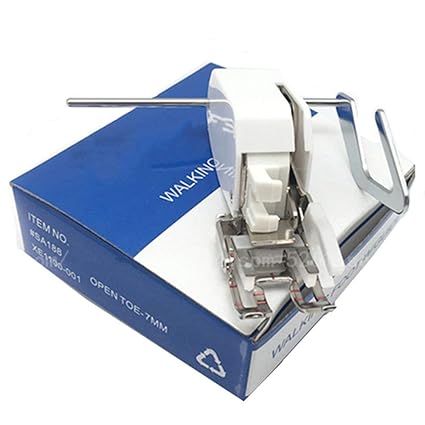 YICBOR Presser Foot Walking Foot Even Feed Foot #SA188 for Brother F033N F033 XC2214002 Pressure Foot (SA188-Brother Open Toe Walking Foot)