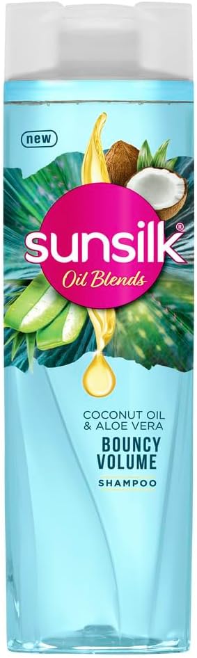 sunsilk Coconut Water & Aloe Vera Volume Hair Shampoo, 370 ml