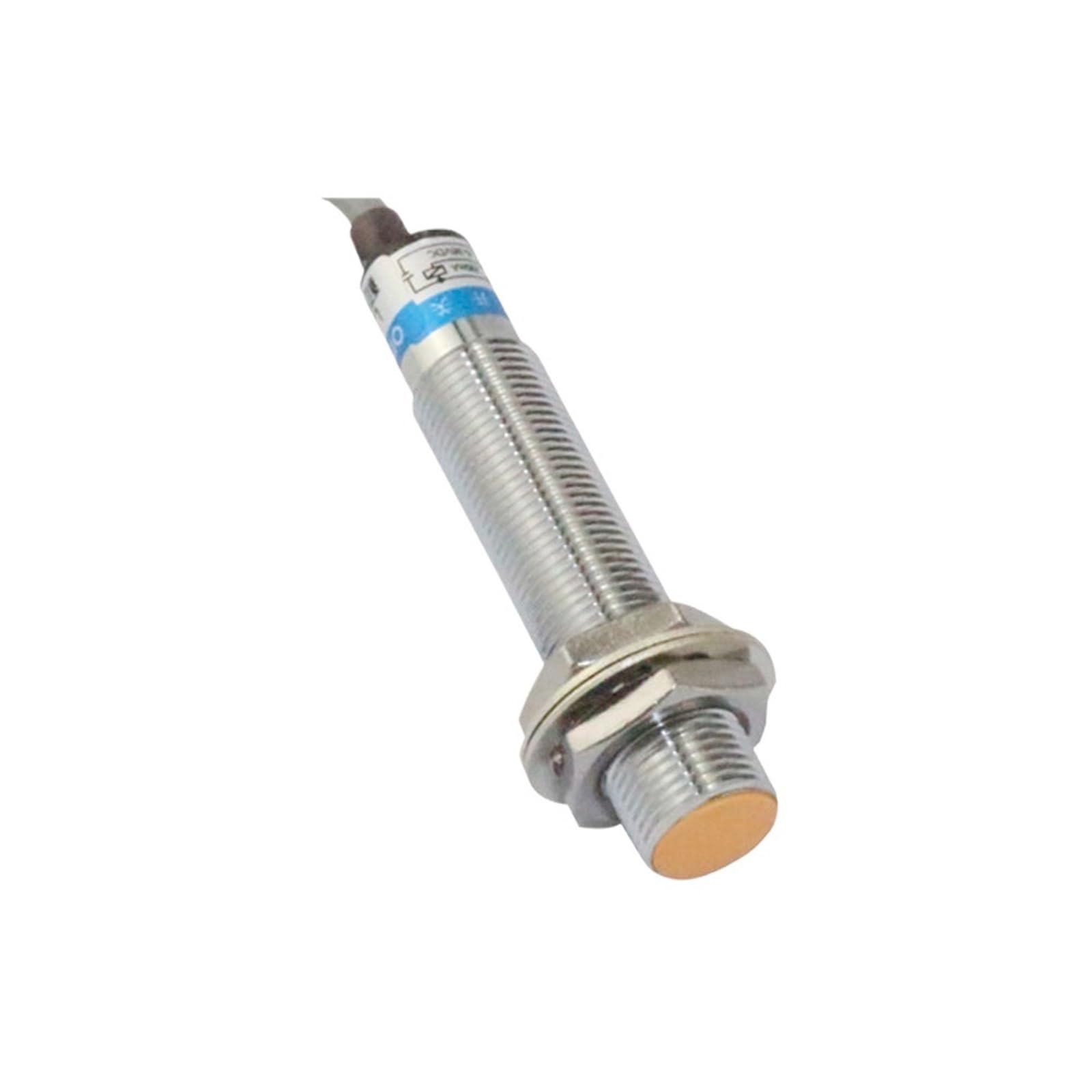Capteur de niveau de liquide M12 capacitif tri-fils PNP NO pour cuve industrielle