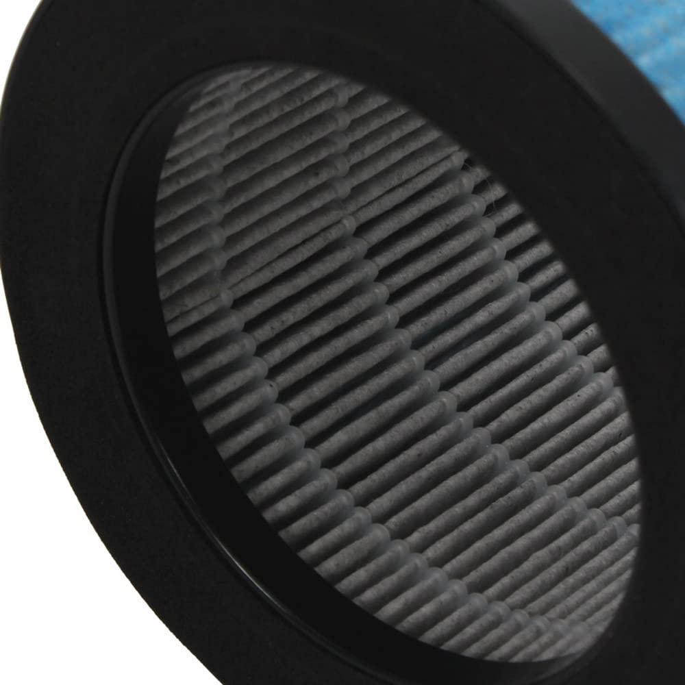 GoKBNY TPAP002 Replacement Filter, Compatible with TOPPIN TPAP002 Purifier Comfy Air C1, Part# TPFF002, 4-IN-1 Filters(4-Pack
