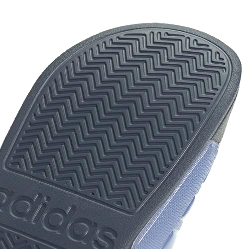 Image of adidas Women ADILETTE SHOWER Synthetic Swim Slide FTWWHT /GOLDMT /BOGOLD | LUT50
