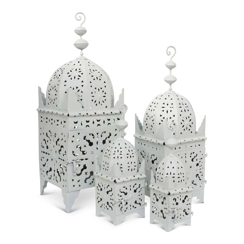 Lanterna Marocchina Bianco Large Anbar