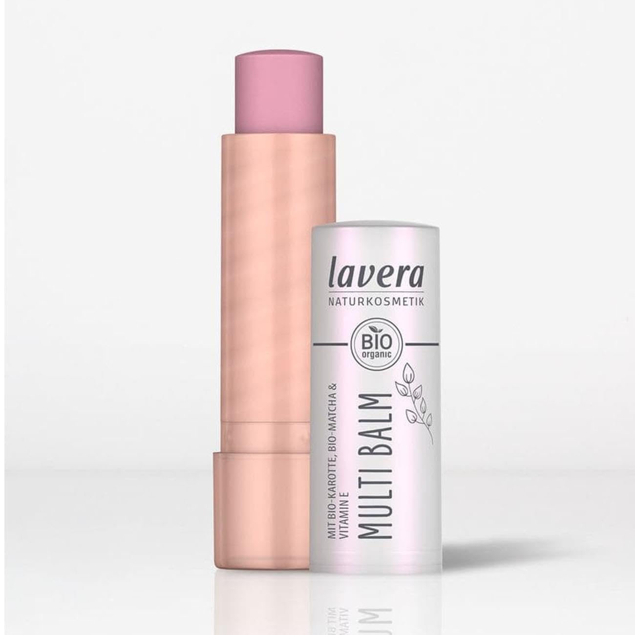 lavera Multi Balm Cloudy Pink 02 - for eyes, lips or cheeks - intense colour - fresh glow - melt-in texture - effortless blending - vegan - natural cosmetics - 4.9 g