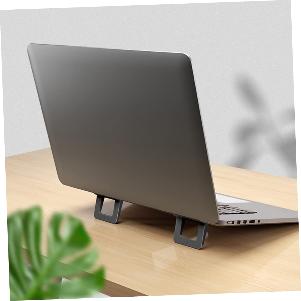 UKCOCO 4pares Soporte Plegable para Portátil Ergonómico Elevador De Laptop para Oficina y Hogar Diseño Compacto y Portátil Compatible Laptops y Tablets