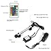 LED Aquarium Lights RGB Fish Tank Lights Underwater IP68 Waterproof Submersible Remote Control Lid Hang Lights Color Changing Small Fish Aquarium Tank Pond Waterfall Lighting, 7.5 inch