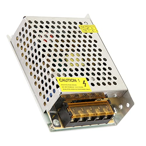 SEAFRONT Adaptador de Fuente de Alimentación de Transformador LED Impermeable de 5V 10W 25W, Fuente de Alimentación Conmutada Regulable para Pantalla, Alta Estabilidad y Refrigeración Eficiente (5V - imagen 2