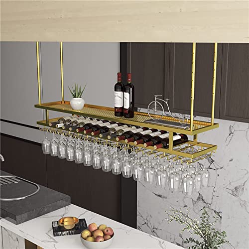Casier à vin en fer réglable pour optimiser l'espace et ranger les verres