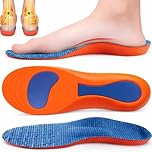 StepPro Plantar Fasciitis Heavy Duty Orthotic Support Insoles - 220+ LBS Arch Support,Relieve Flat Feet,Heel Pain,Overpronation,Shock Absorbing and Breathable Insoles,Orthopedic Insole (Medium 41-42)