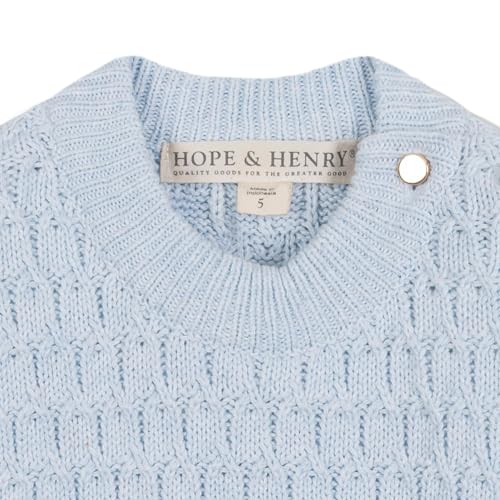 Image of Hope & Henry Girls' Milano Tipped Sweater Dress