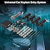 Ladieshow Car Remote Control 4 Door Keyless Entry Door Lock Universal Car Central Lock Locking, Auto Locking Security Keyless Entry Kit #1
