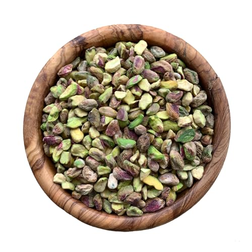 SIVIFOOD halbierte Pistazienkerne 250g - Pistazien Snack grün naturbelassen halbiert ungesalzen unbehandelt zum Backen in Premium Qualität vegan Topping für Baklava Kuchen Eis pistachio kernels